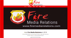 Desktop Screenshot of firemediarelations.com